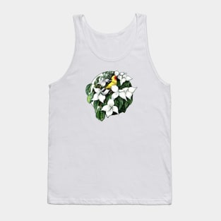 Western Tanager Watercolor Tank Top